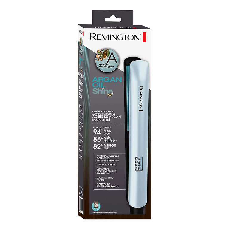 Plancha De Cabello En Ceramica Remington Argan S8500