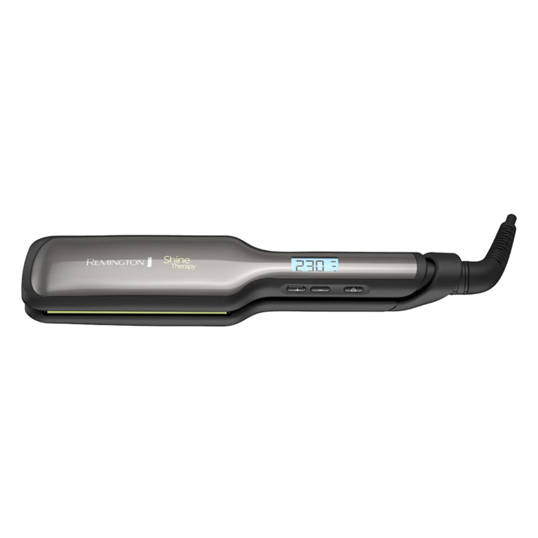 Plancha De Cabello En Ceramica Remington Aguacate y Macadamia Ancha S9980