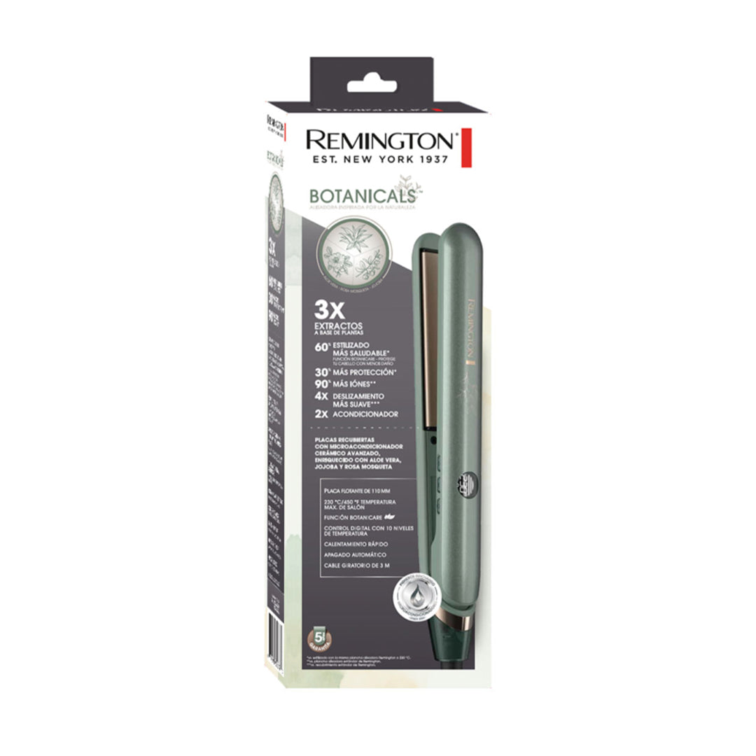 Plancha De Cabello En Ceramica Remington Botanicals S32A