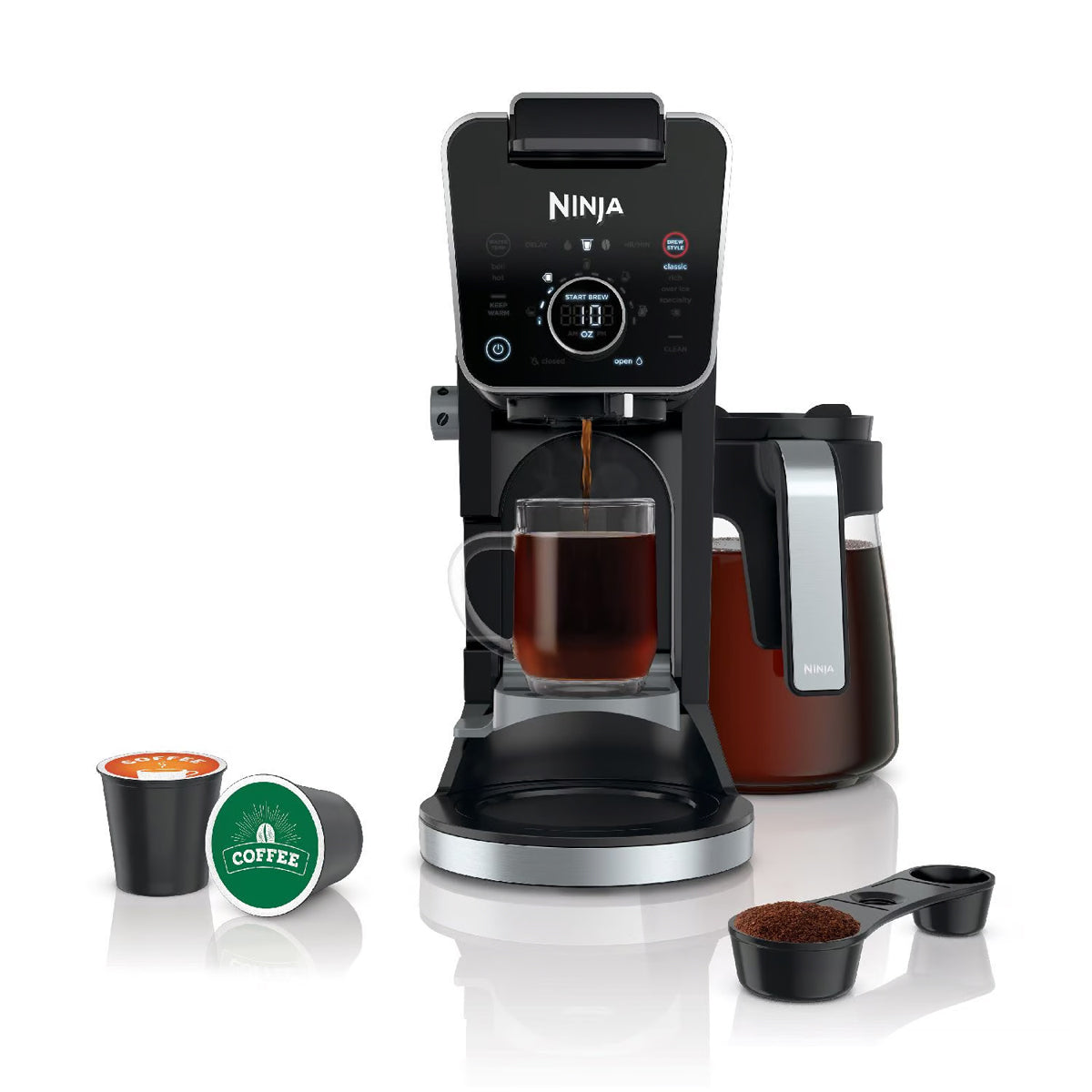 Cafetera Ninja Dualbrew 12 Tazas CFP301