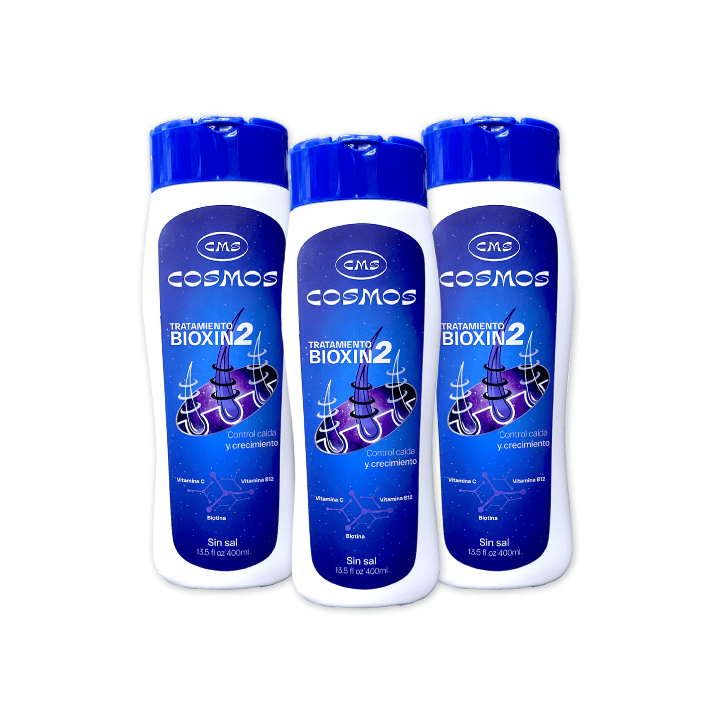 Tratamiento Anticaída Femenino CMS Cosmos Bioxin 2 PAGA 2 LLEVA 3