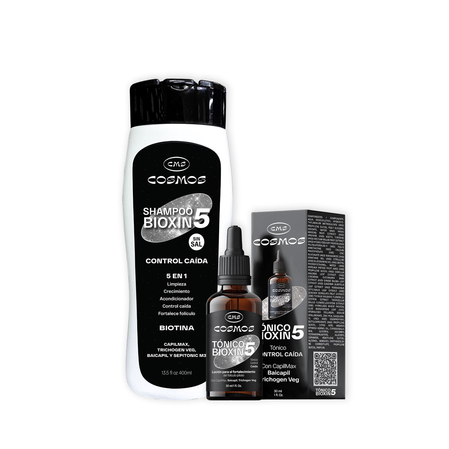 Combo Control Caída CMS Cosmos Bioxin 5