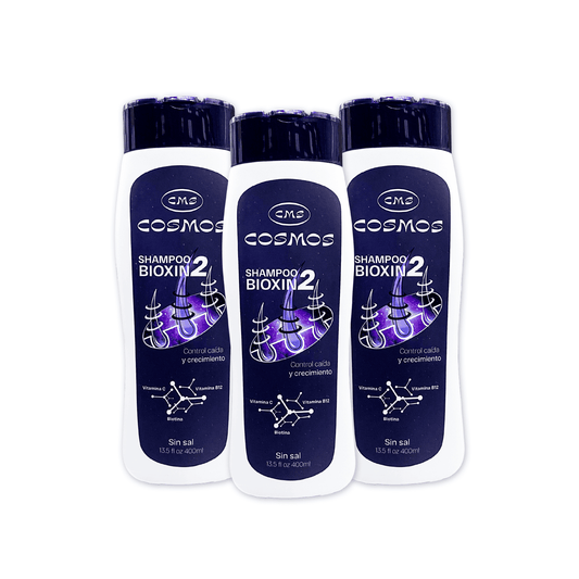 Shampoo Anticaída Femenino CMS Cosmos Bioxin 2 PAGA 2 LLEVA 3
