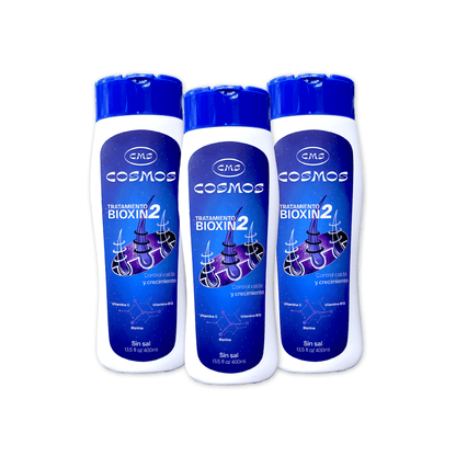 Tratamiento Anticaída Femenino CMS Cosmos Bioxin 2 PAGA 2 LLEVA 3
